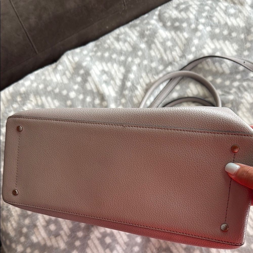 Kate Spade Elegant Gray Satchel - Picture 4 of 5